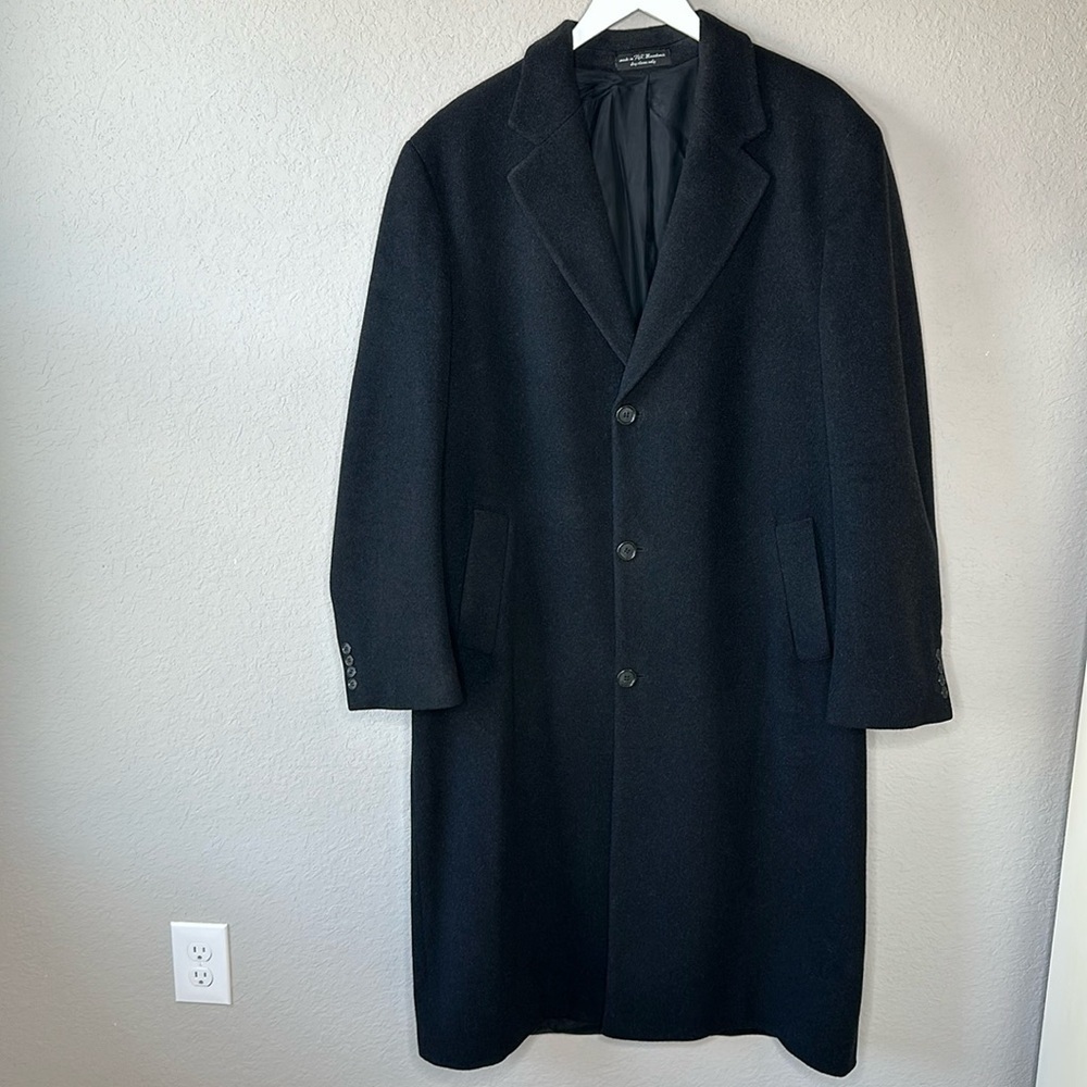 Chereskin Italian Cashmere‎ Blend 3 Button Coat Size L-42